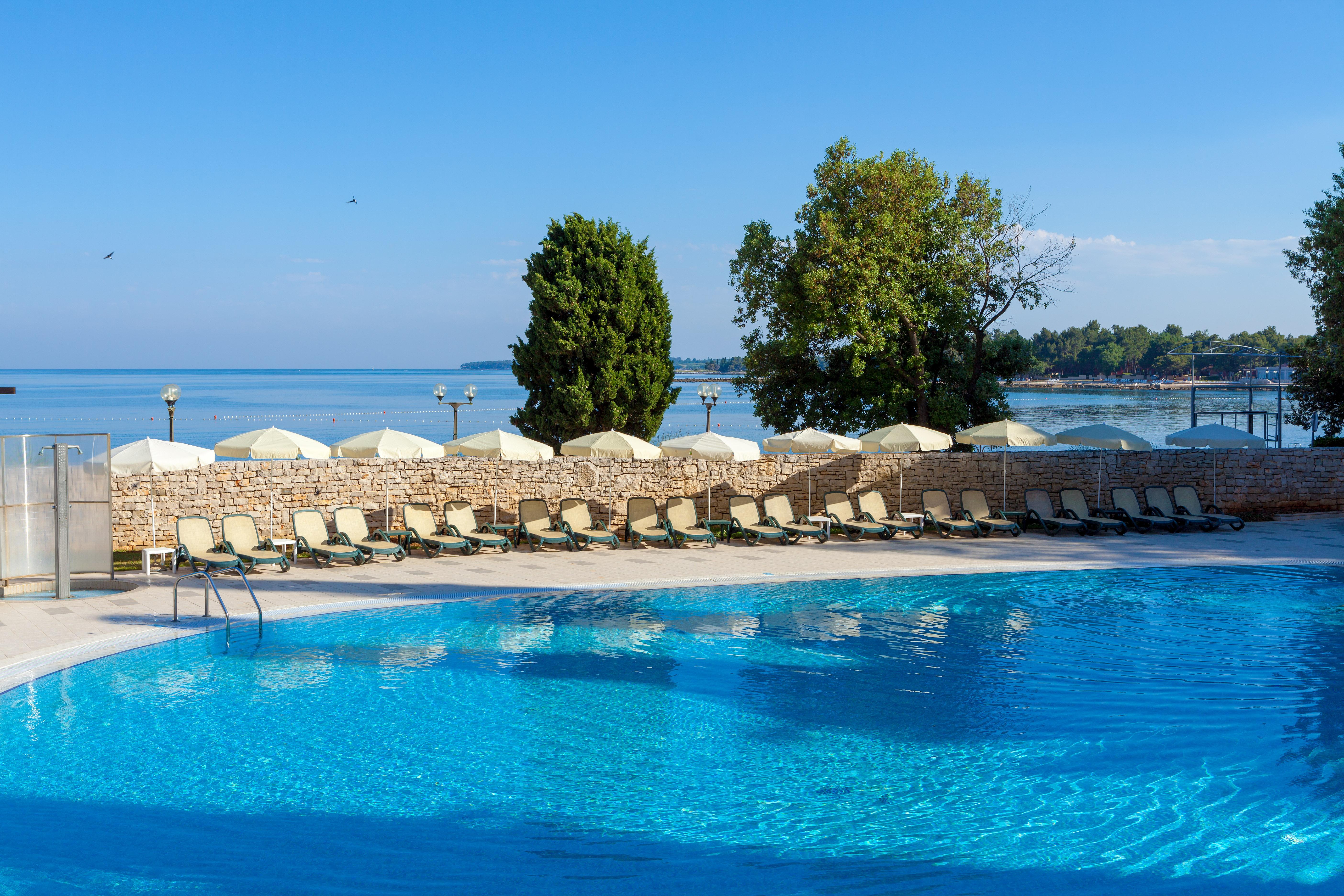 Hotel Umag Plava Laguna Esterno foto